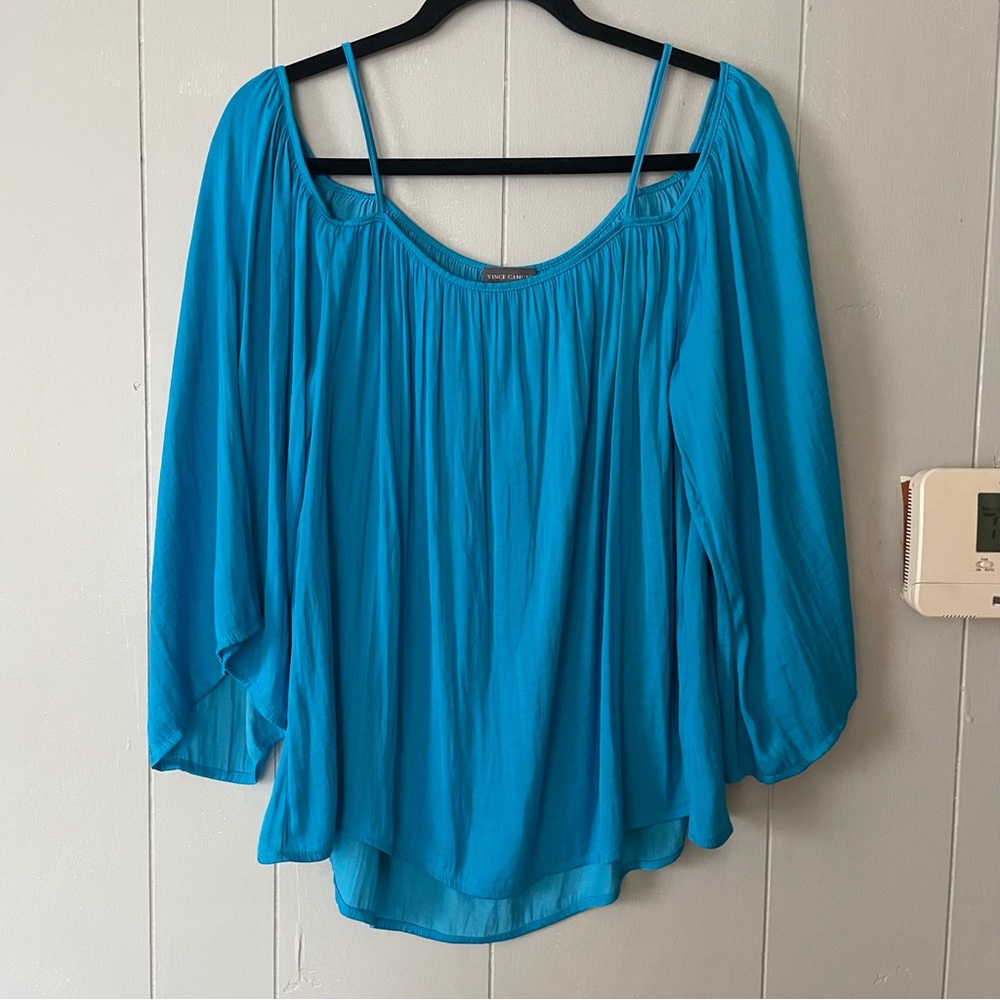 Vince Camuto Vibrant Blue Blouse